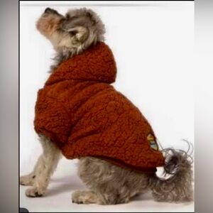 Fabdog Rust Colored Sherpa Hoodie - Size 14 - NWT
